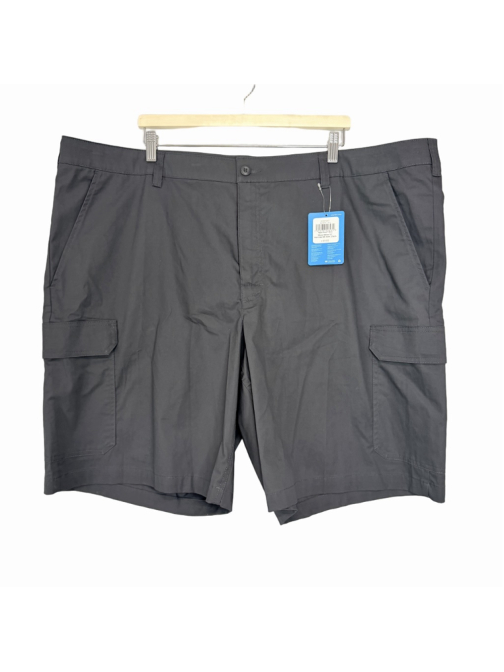 Columbia Gray Rapid Rivers Cargo Shorts Men's Waist 48